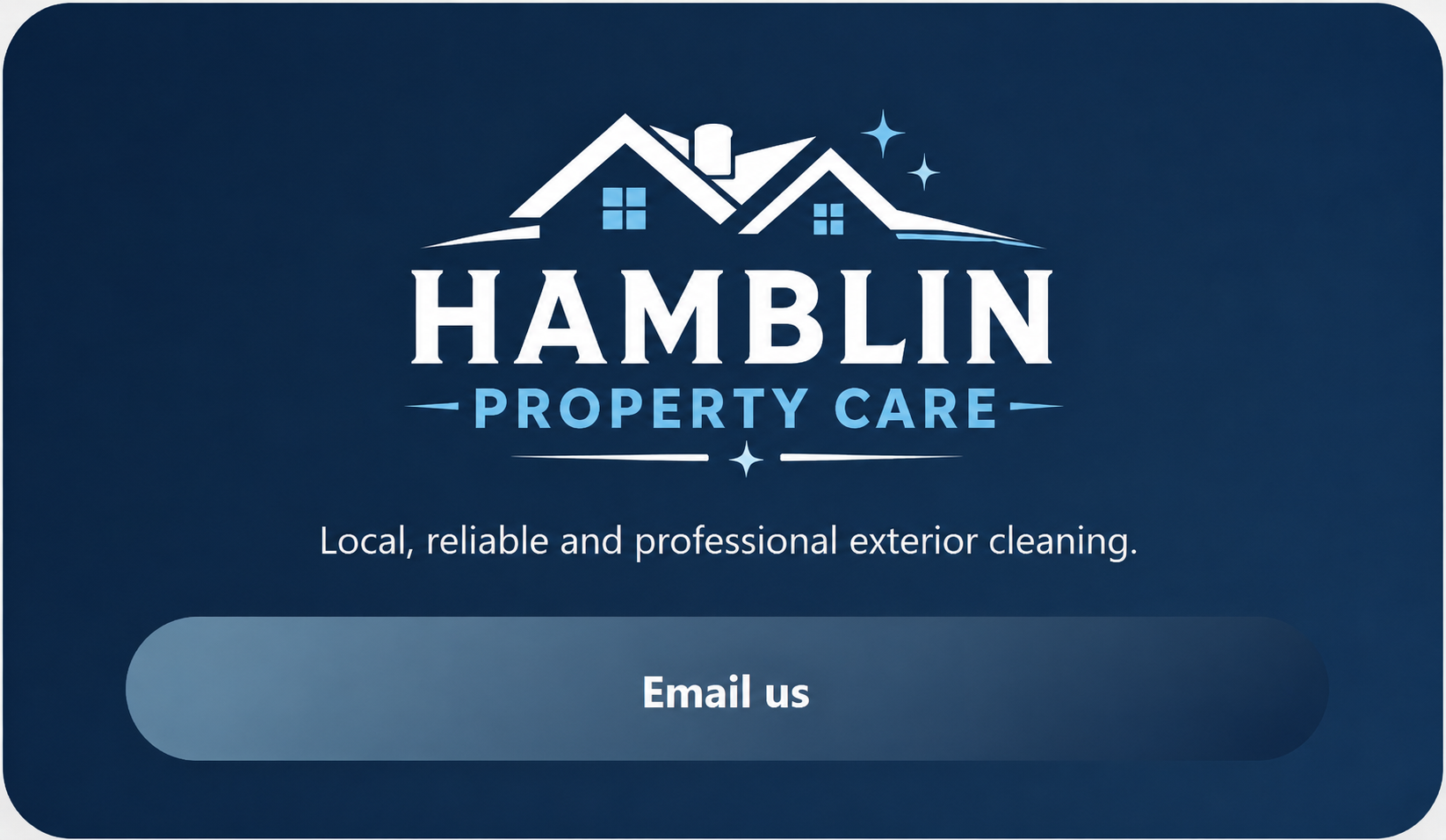 Hamblin Property Care email us call to action