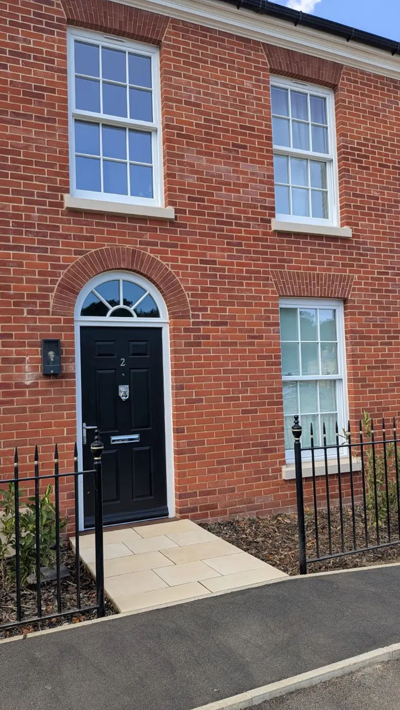 Residential exterior cleaning result