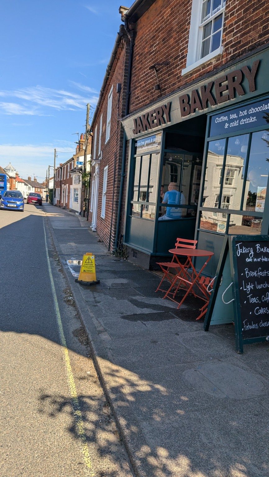 High street frontage in Southwold Suffolk